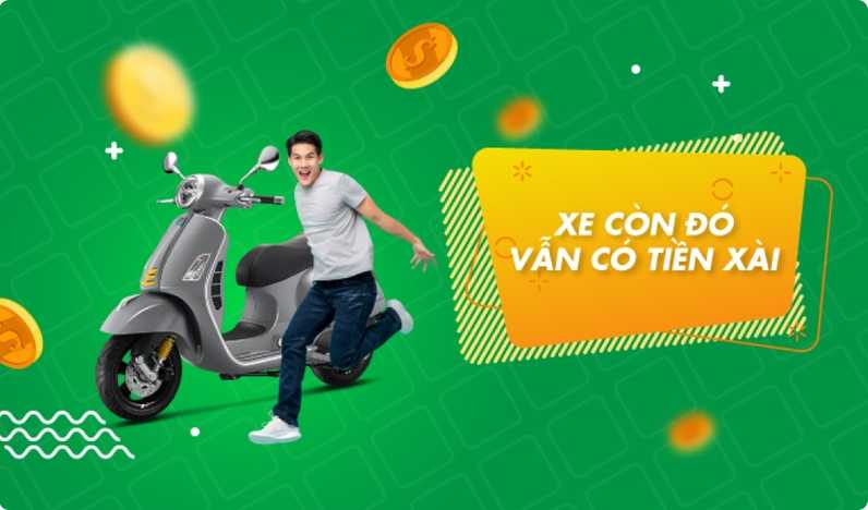 Vay đăng ký xe máy
